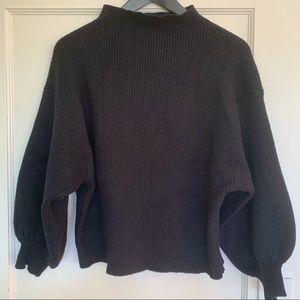 Line & Dot Anthro Bubble Sleeve Sweater